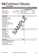 Sample Report
